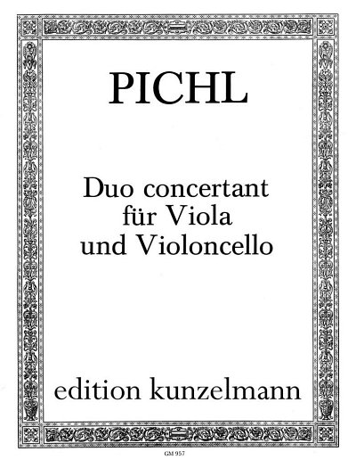 P. Wenzeslaus: Duo concertant G-Dur op. 16 (Stsatz)