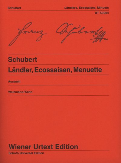 F. Schubert: Laendler, Ecossaisen, Menuette, Klav