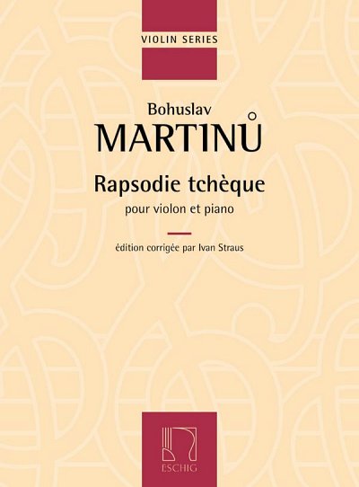 B. Martin_: Rapsodie Tcheque, VlKlav (Part.)