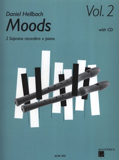 D. Hellbach: Moods 2, 2SbflKlav (KlavpaSt+CD)