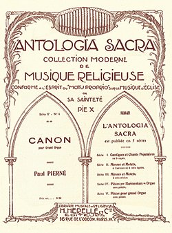 P. Pierné: Canon, Org