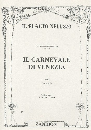 Il Carnevale Di Venezia, Fl (Part.)