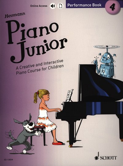 H.-G. Heumann: Piano Junior: Performance Boo, Klav (+Audiod)