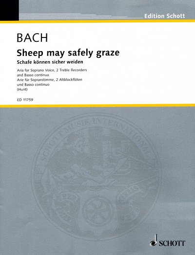 J.S. Bach: Schafe können sicher weiden BWV 208  (Pa+St)