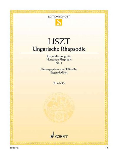 DL: F. Liszt: Ungarische Rhapsodie, Klav