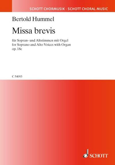 DL: B. Hummel: Missa brevis (Part.)