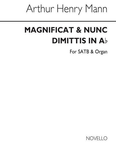 Magnificat And Nunc Dimittis In A Flat, GchOrg (Bu)