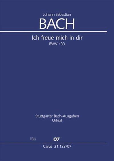 AQ: J.S. Bach: Ich freue mich in dir BWV 133, 4GesG (B-Ware)