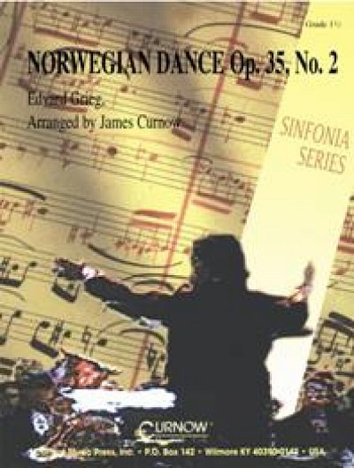 E. Grieg: Norwegian Dance Op. 35, No. 2, Blaso (Part.)