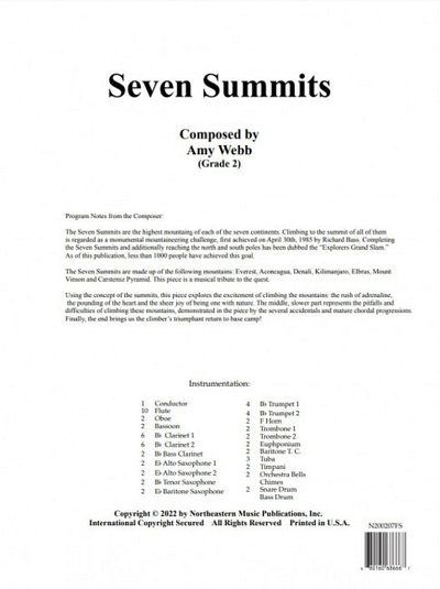 A. Webb: Seven Summits , Blaso (Part.)