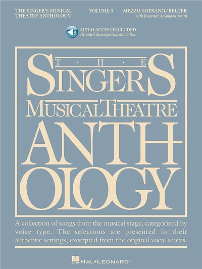 The Singer's Musical Theatre Anthology 3, MezKlav (+Audiod)