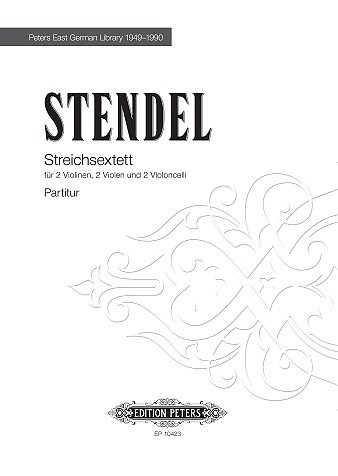 W. Stendel: Streichsextett, 2Vl2Vle2Vc (Part.)