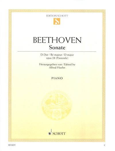 L. v. Beethoven: Sonate D-Dur op. 28 , Klav