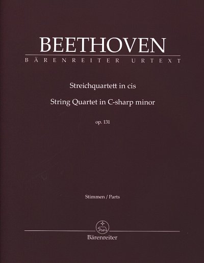 L. v. Beethoven: Streichquartett cis-Moll , 2VlVaVc (Stsatz)