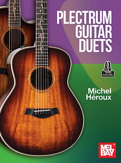 M. Héroux: Plectrum Guitar Duets, Git (+OnlAudio)