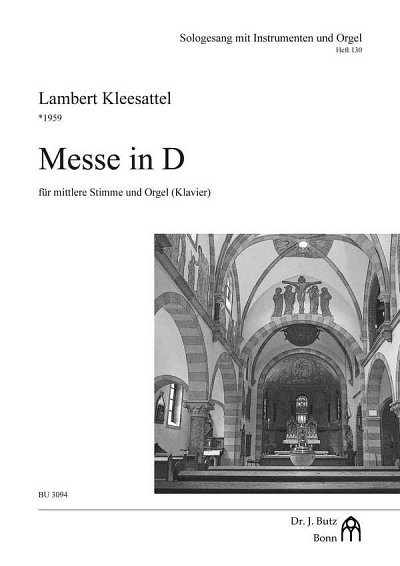 L. Kleesattel: Messe in D, GesMOrgKlav