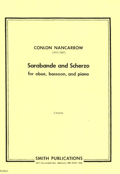Nancarrow Conlon: Sarabande + Scherzo