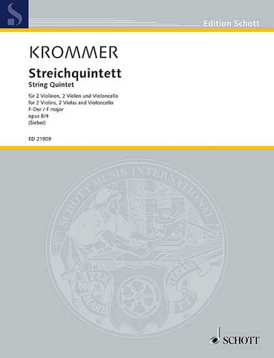 DL: F. Krommer: Streichquintett F-Dur, 5Str (Pa+St)