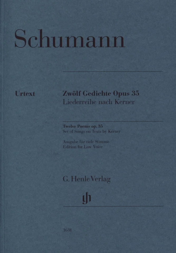 R. Schumann: Zwölf Gedichte op. 35, GesTiKlav (0)