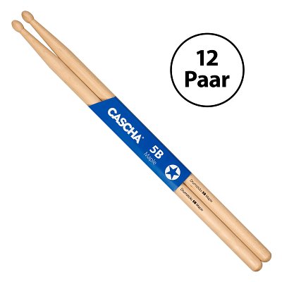 Drumsticks 5B Maple (12 Paar) (Drumst)