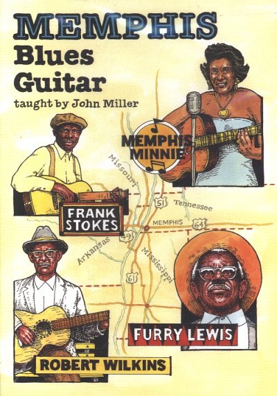 J. Miller: Memphis Blues Guitar, Git (DVD)