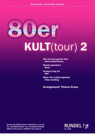 T. Kraas: 80er KULT(tour) 2, Blaso (Pa+St)