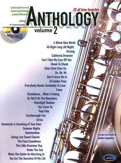 Anthology Alto Saxophone Vol. 2, Asax (+CD)