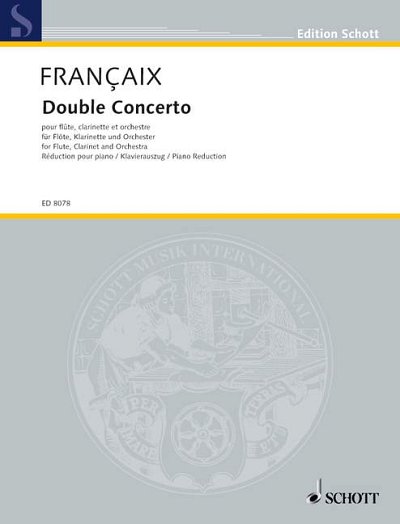 DL: J. Françaix: Double Concerto, FlKlOrch (KASt)