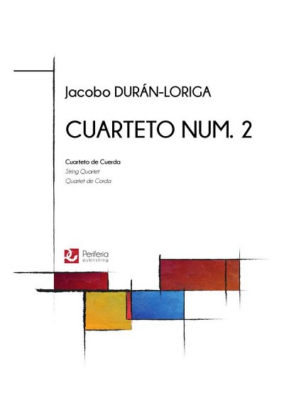 Cuarteto No. 2 for String Quartet, 2VlVaVc (Pa+St)