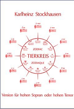 K. Stockhausen: Tierkreis, GesKlav (Part.)