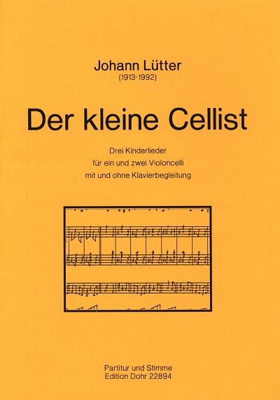 J. Lütter: Der kleine Cellist