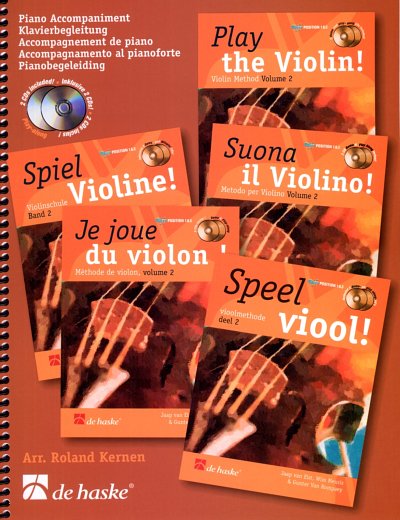 J. van Elst: Spiel Violine! 2, VlKlav (+2CDs)
