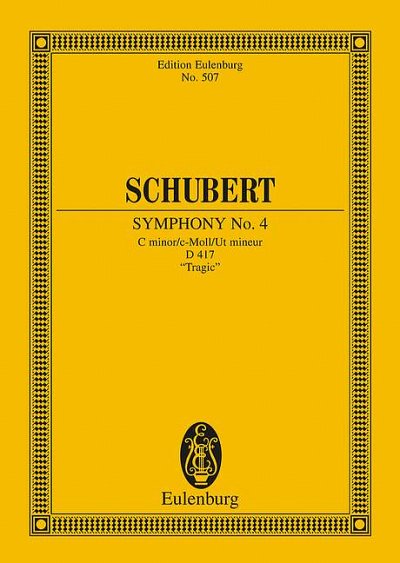 DL: F. Schubert: Sinfonie Nr. 4 c-Moll, Orch (Stp)