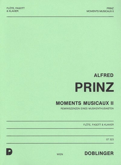 AQ: A. Prinz: Moments musicaux II, FlFagKlav (Pa+St (B-Ware)
