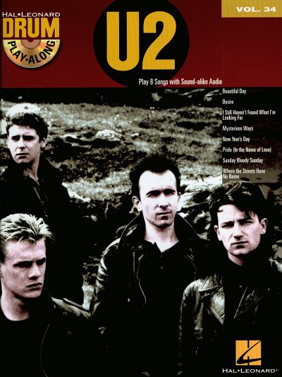U2: U2 - Drum Play Along, Drst (+CD)
