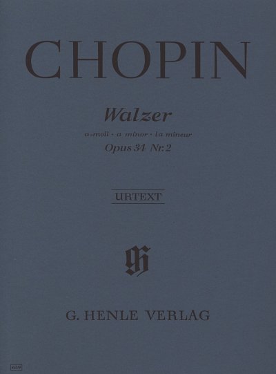 F. Chopin: Walzer a-moll op. 34/2, Klav