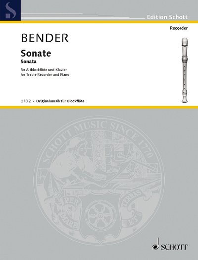 Bender, Wilhelm: Sonata