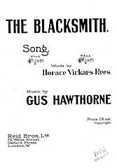 DL: G.H.H.V. Rees: The Blacksmith, GesKlav