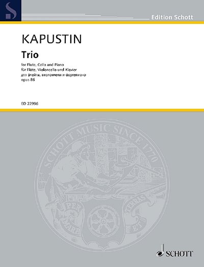 DL: N. Kapustin: Trio, FlVcKlav (Pa+St)
