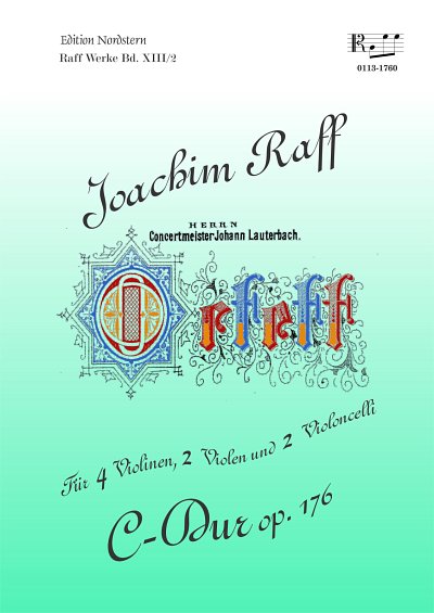 J. Raff: Streichoktett C-Dur Op 176, 4Vl2Va2Vc