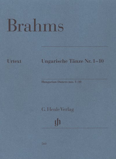 J. Brahms: Ungarische Taenze Nr. 1-10, Klav