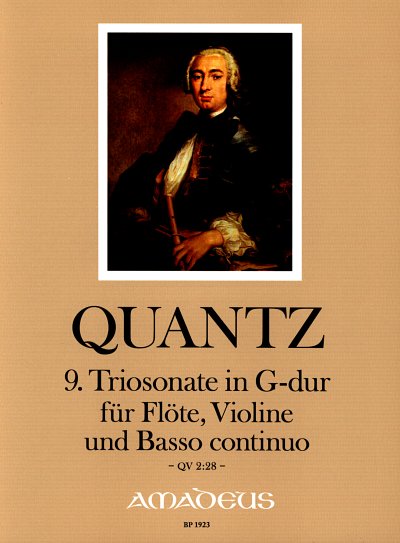 AQ: J.J. Quantz: Triosonate 9 G-Dur Qv 2:28, FlVlBc (B-Ware)