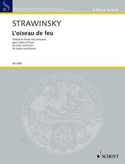 I. Strawinsky: Der Feuervogel , VlKlav