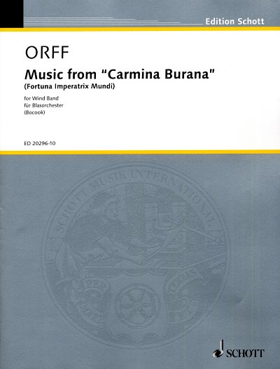 C. Orff: Fortuna Imperatix Mundi, Blaso/Jublas (Pa+St)