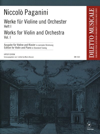 N. Paganini: Werke für Violine und Orchester , VlKlav (KASt)