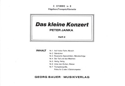 P. Janka: Das Kleine Konzert 2