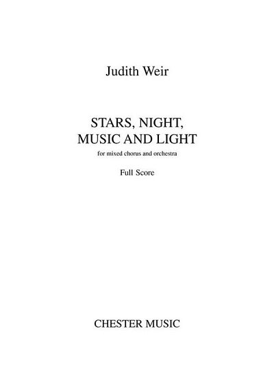 J. Weir: Stars, Night, Music And Light (Stp)
