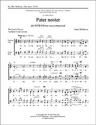 H. Mollicone: Pater noster, GCh4 (Chpa)