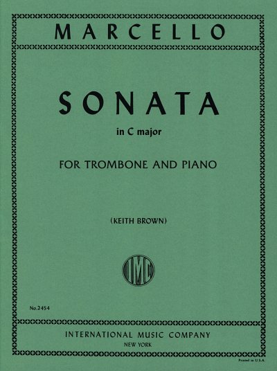 B. Marcello: Sonata Do (Brown) (Bu)