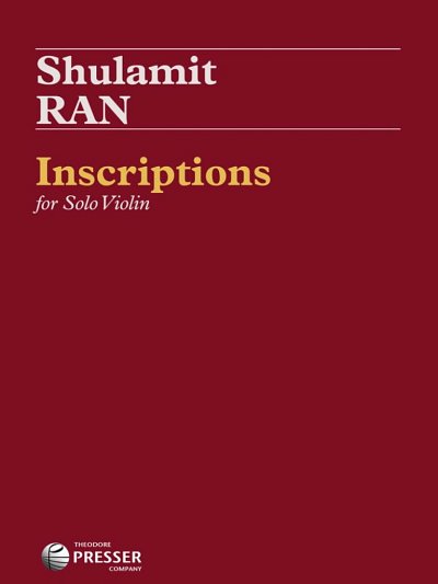 S. Ran: Inscriptions
